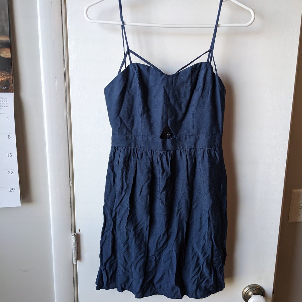 BCBGeneration Navy Blue/Bluenight Mini Dress Women's Size 2 NWT